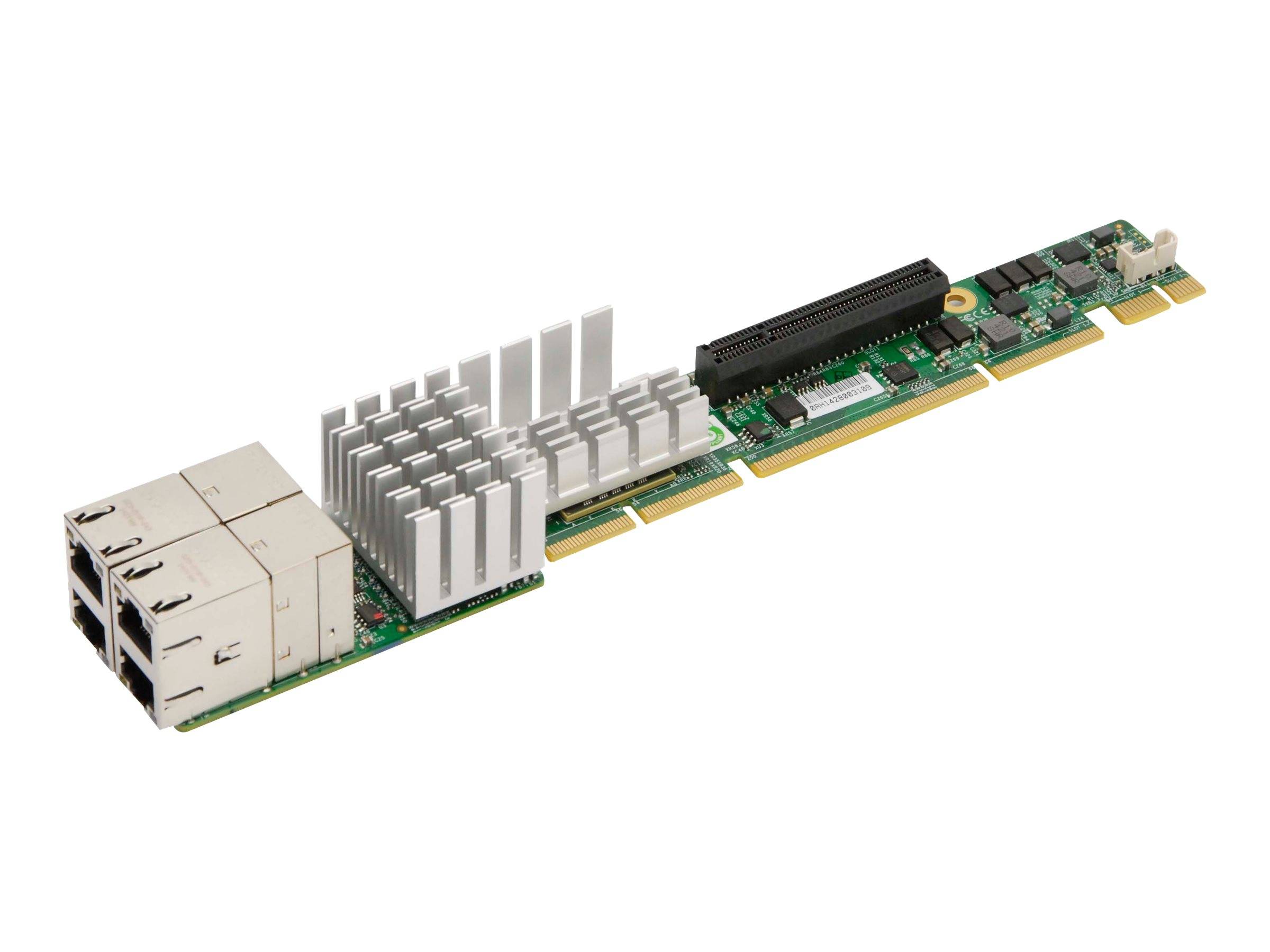 Supermicro AOC-UR-i4XT 1U Ultra Riser - Netzwerkadapter