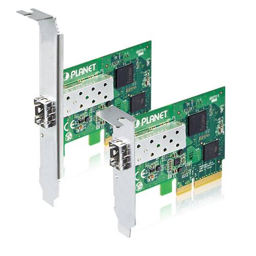 PLANET ENW-9801, Eingebaut, Verkabelt, PCI Express, Faser, 10000 Mbit/s