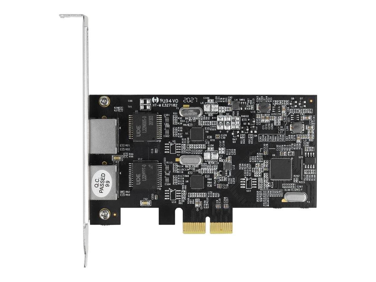 Delock Netzwerkadapter - PCIe 2.1 x2 Low-Profile - 2.5GBase-T x 2