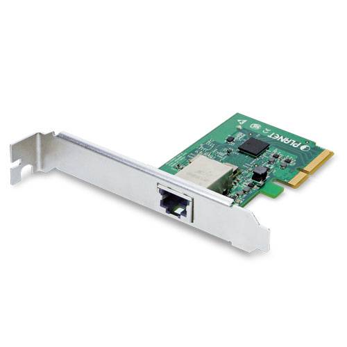 PLANET ENW-9803, Eingebaut, Verkabelt, PCI Express, Ethernet, 10000 Mbit/s, Grün, Edelstahl