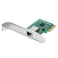 PLANET ENW-9803, Eingebaut, Verkabelt, PCI Express, Ethernet, 10000 Mbit/s, Grün, Edelstahl