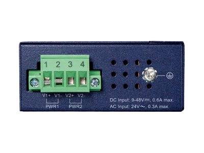 PLANET IGS-510TF - Switch - unmanaged - 4 x 10/100/1000 + 1 x 1000Base-X SFP