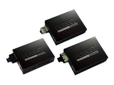 PLANET GT-806A15 - Medienkonverter - GigE - 10Base-T, 1000Base-LX, 100Base-TX, 1000Base-T - RJ-45 / SC Single-Modus - bis zu 15 km - 1310 (TX)