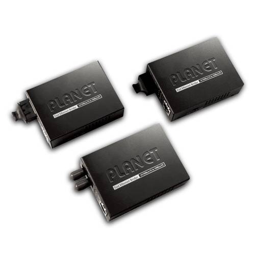 PLANET FT-806B20 - Medienkonverter - 100Mb LAN - 10Base-T, 100Base-FX, 100Base-TX - RJ-45 / SC Single-Modus - bis zu 20 km - 1550 (TX)