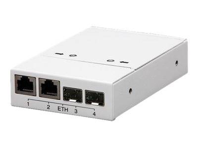 AXIS T8606 Media Converter Switch - Medienkonverter - 100Mb LAN - 10Base-T, 100Base-TX - 2 Anschlüsse - 2 x RJ-45 / 2 x