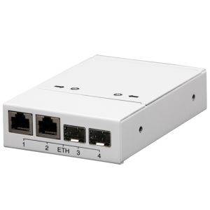 AXIS T8606 Media Converter Switch - Medienkonverter - 100Mb LAN - 10Base-T, 100Base-TX - 2 Anschlüsse - 2 x RJ-45 / 2 x