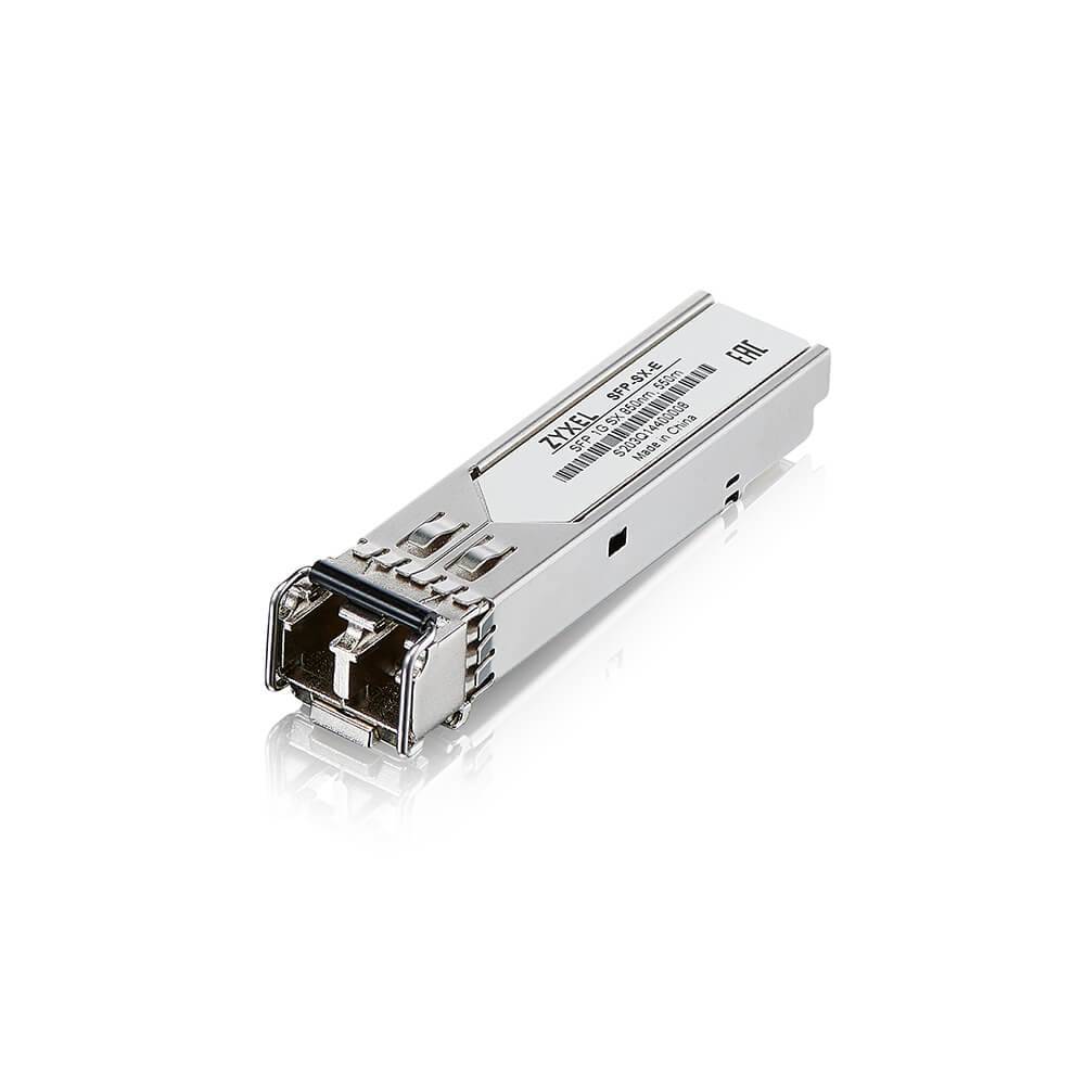 Zyxel SFP-SX-E - SFP (Mini-GBIC)-Transceiver-Modul - 1GbE - 1000Base-SX - LC Multi-Mode - bis zu 550 m - 850 nm (Packung