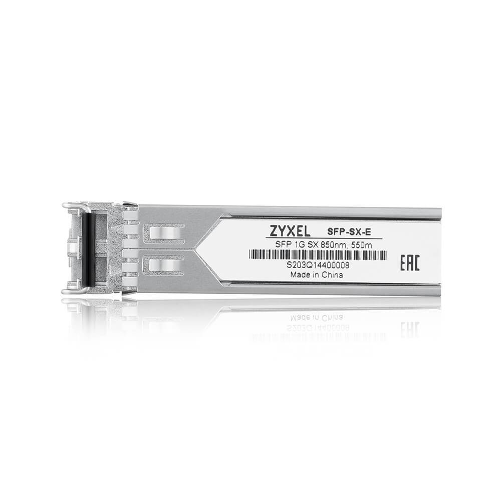 Zyxel SFP-SX-E - SFP (Mini-GBIC)-Transceiver-Modul - 1GbE - 1000Base-SX - LC Multi-Mode - bis zu 550 m - 850 nm (Packung