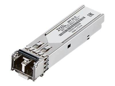 Zyxel SFP-SX-E - SFP (Mini-GBIC)-Transceiver-Modul - 1GbE - 1000Base-SX - LC Multi-Mode - bis zu 550 m - 850 nm (Packung