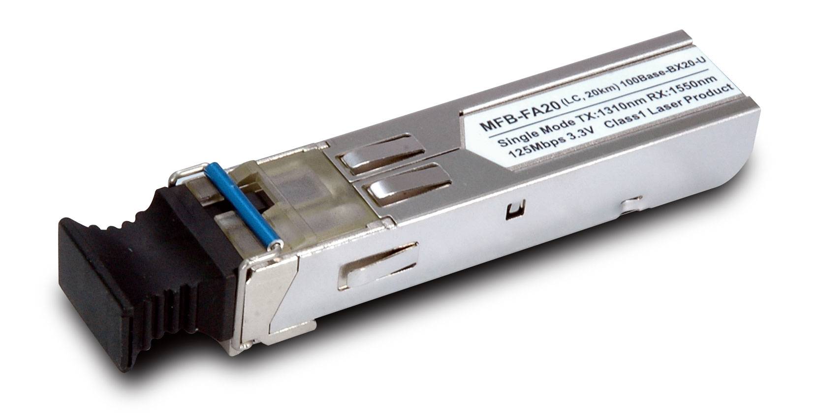 PLANET MFB-Series MFB-FA20 - SFP (Mini-GBIC)-Transceiver-Modul - 100Mb LAN - 100Base-BX - LC Single-Modus - bis zu 20 km - 1310 (TX)