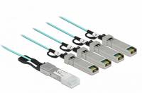 Delock - Direktanschlusskabel - QSFP+ (M) bis SFP+ (M)