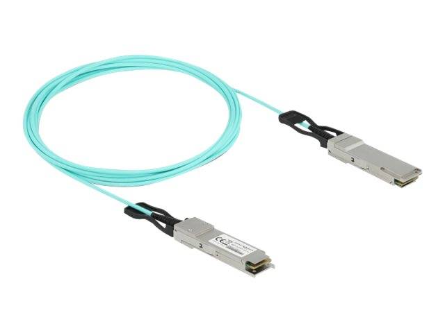 Delock - Ethernet 40 GBase-AOC-Kabel - QSFP+ (M)
