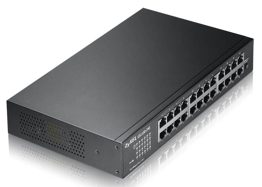 Zyxel GS1100-24E, Rack-Einbau