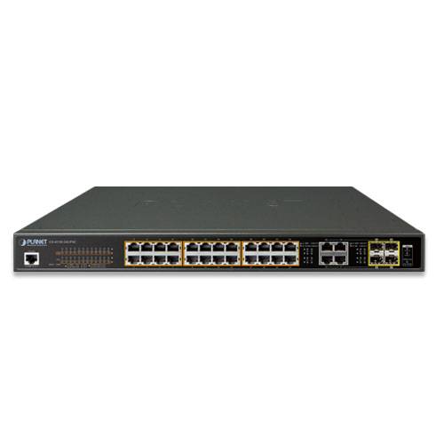 PLANET GS-4210-24UP4C - Switch - managed - 24 x 10/100/1000 (UPOE)