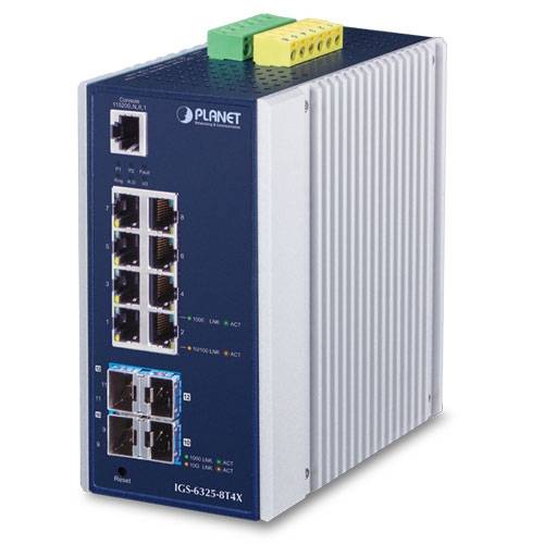 PLANET IGS-6325-8T4X - Switch - L3 - managed
