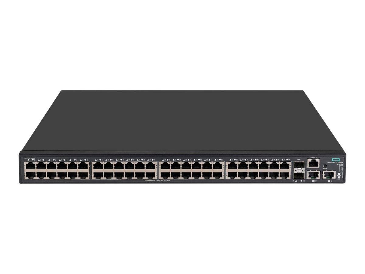 HPE FlexNetwork 5140 48G POE+ 2SFP+ 2XGT EI - Switch - L3 - Smart - 48 x 10/100/1000 (PoE+)