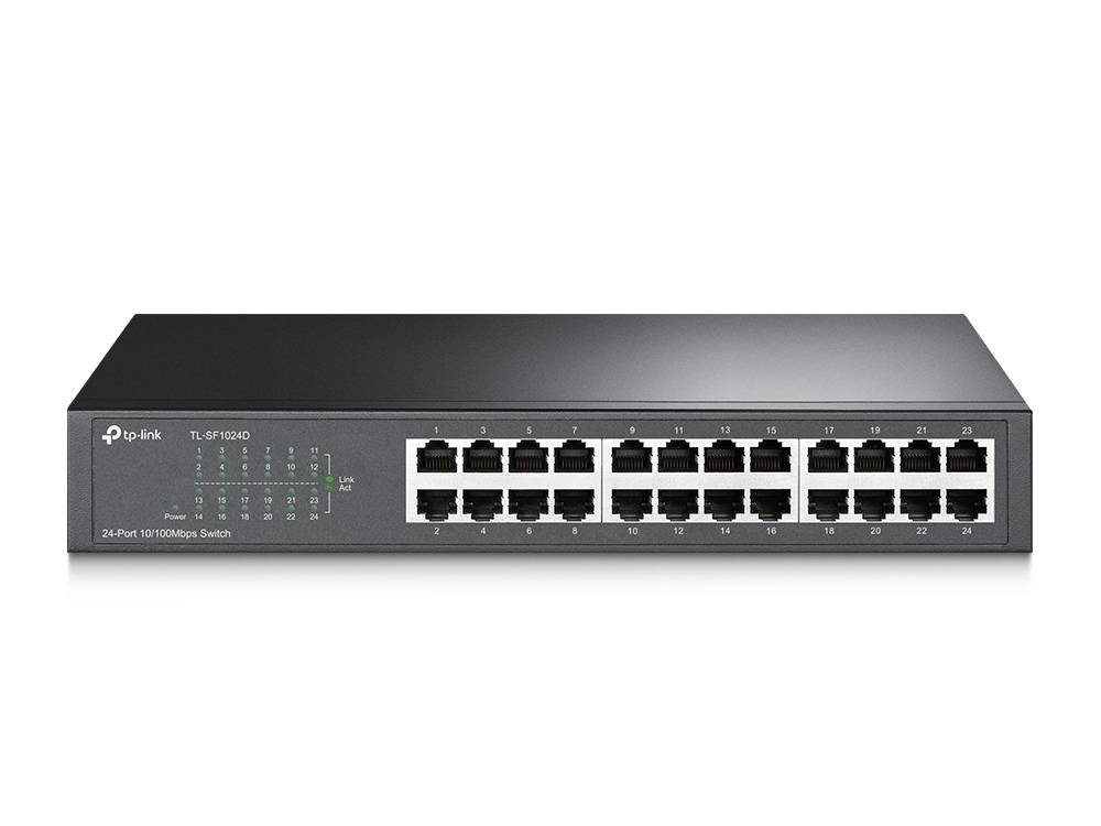 TP-Link TL-SF1024D V2 - Switch - unmanaged - 24 x 10/100