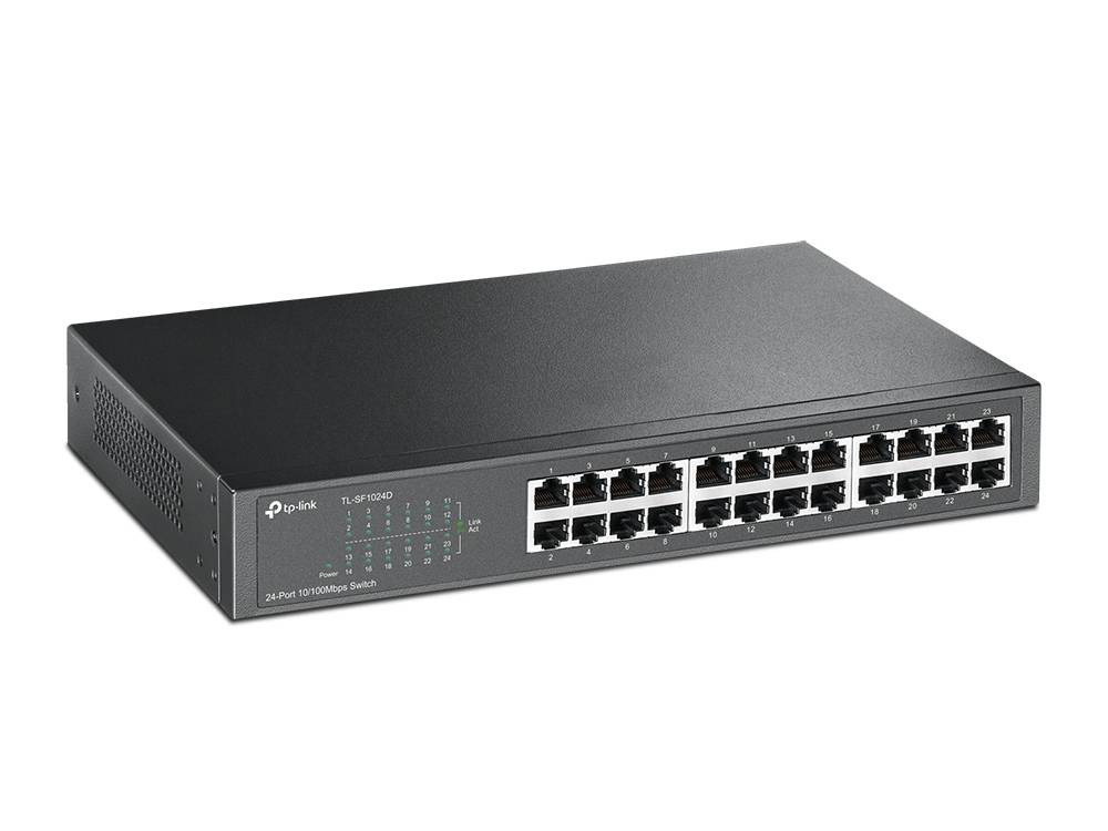 TP-Link TL-SF1024D V2 - Switch - unmanaged - 24 x 10/100