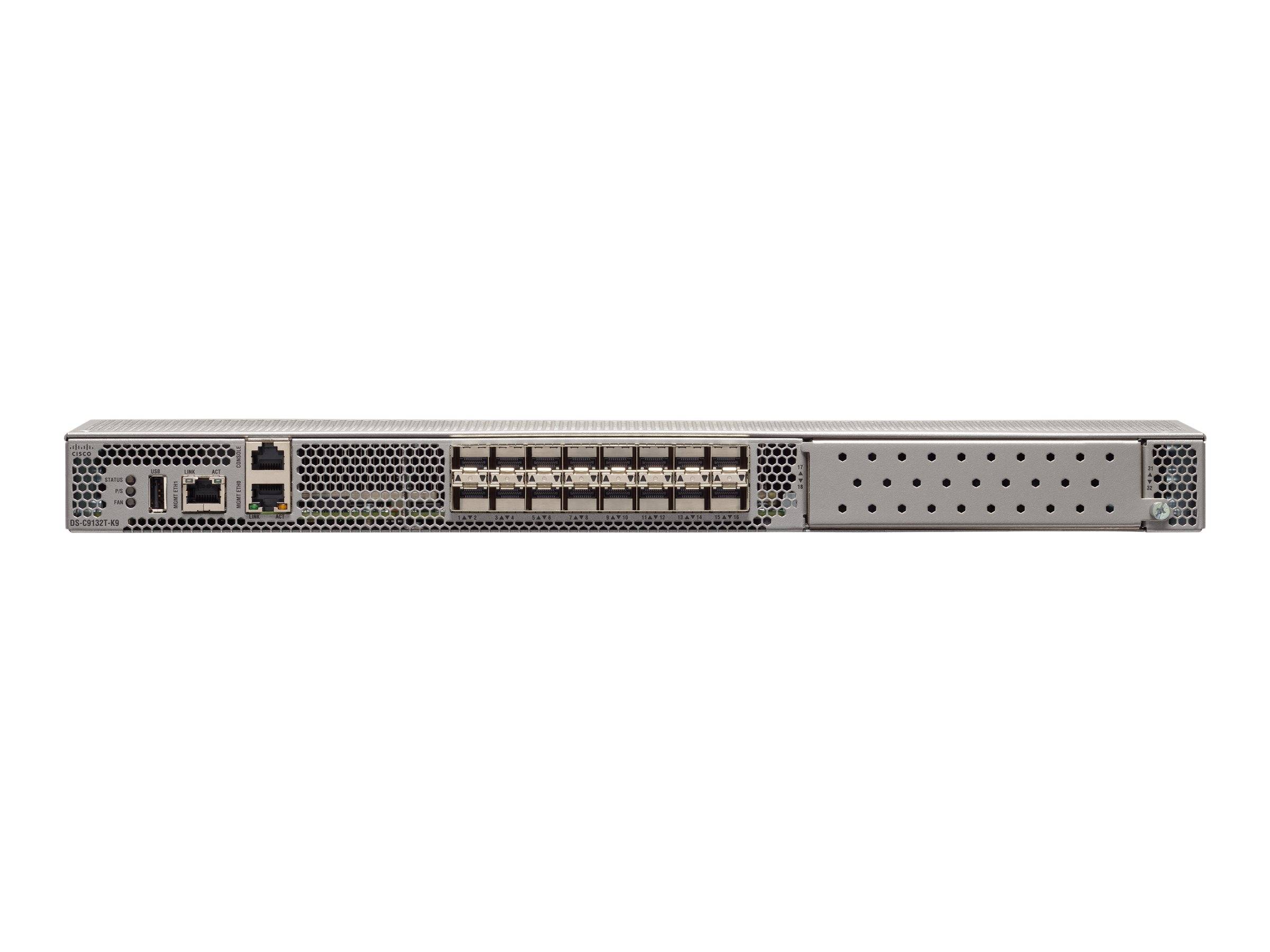 Cisco MDS 9132T - Switch - managed - 8 x 32Gb Fibre Channel SFP+