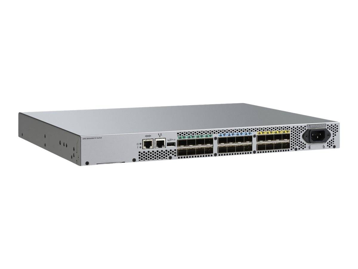 HPE SN3600B 32Gb 24/8 8-port 16Gb Short Wave SFP+ Fibre Channel Switch