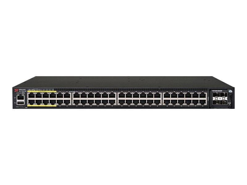 Ruckus ICX 7450-48P - Switch - L3 - managed - 40 x 10/100/1000 (PoE+)