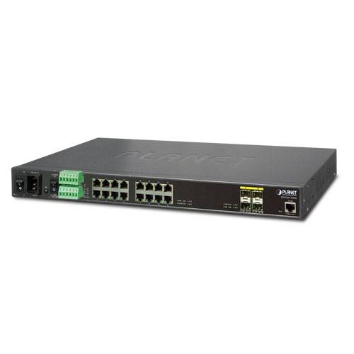 Planet IGS-5225-16T4S, Managed, L2+, Gigabit Ethernet (10/100/1000), Vollduplex, Rack-Einbau, 1U
