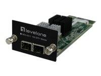 LevelOne MDU-0211 - Erweiterungsmodul - 10 Gigabit - SFP+ x 2