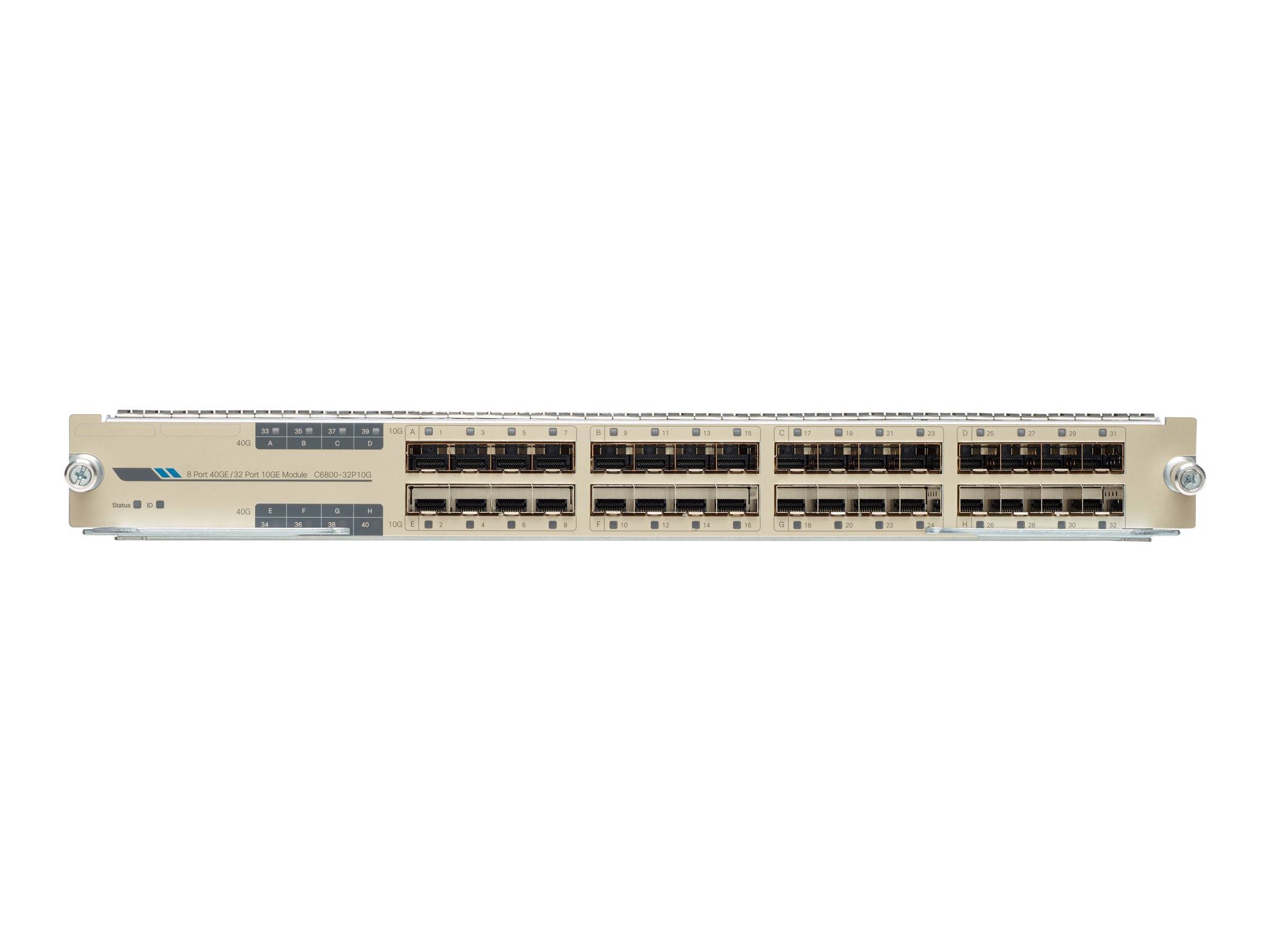 Cisco Catalyst 6800 Series 10 Gigabit Ethernet Fiber Module with dual DFC4 - Erweiterungsmodul - 10 Gigabit SFP+ x 32 - für Catalyst 6832-X Chassis
