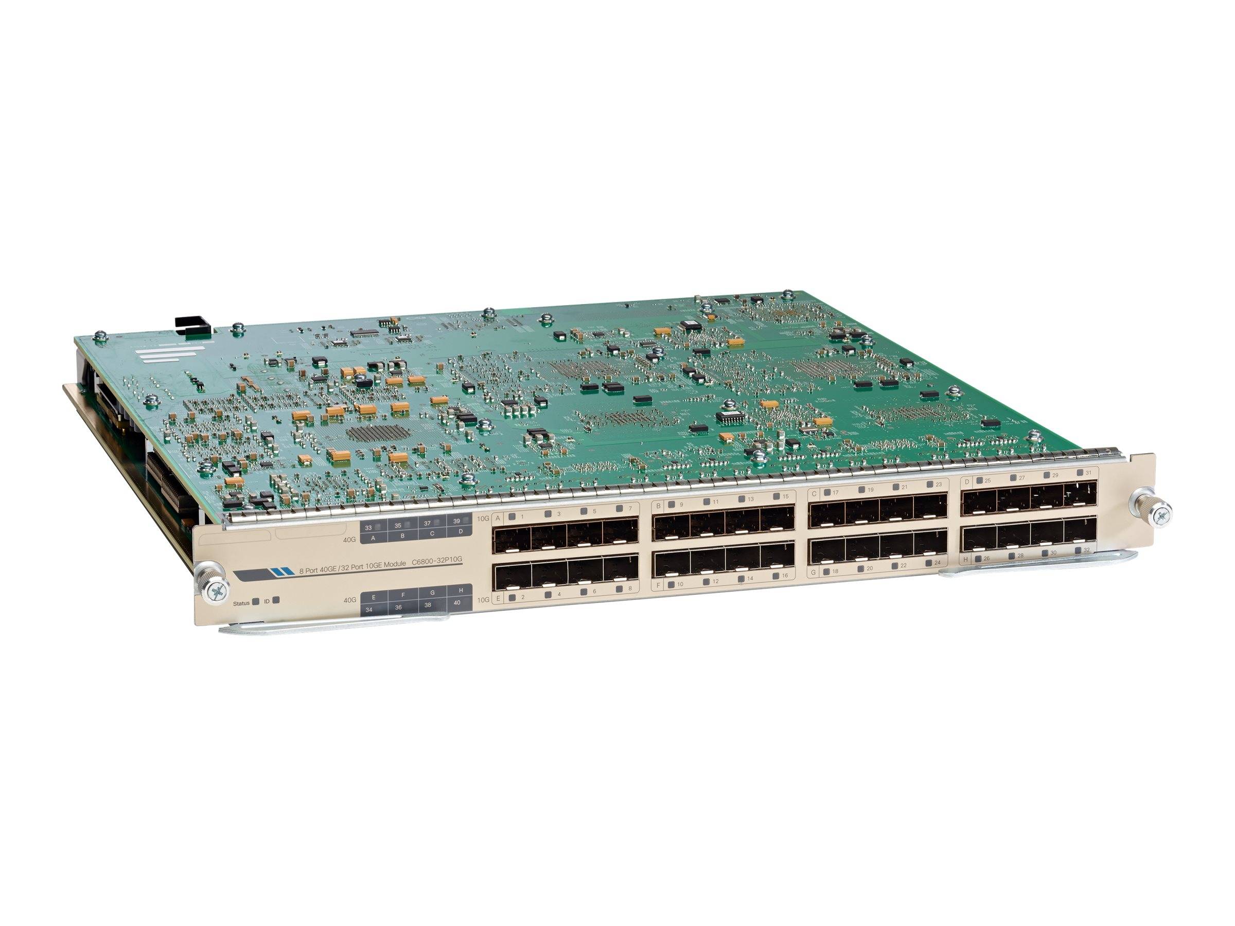 Cisco Catalyst 6800 Series 10 Gigabit Ethernet Fiber Module with dual DFC4 - Erweiterungsmodul - 10 Gigabit SFP+ x 32 - für Catalyst 6832-X Chassis