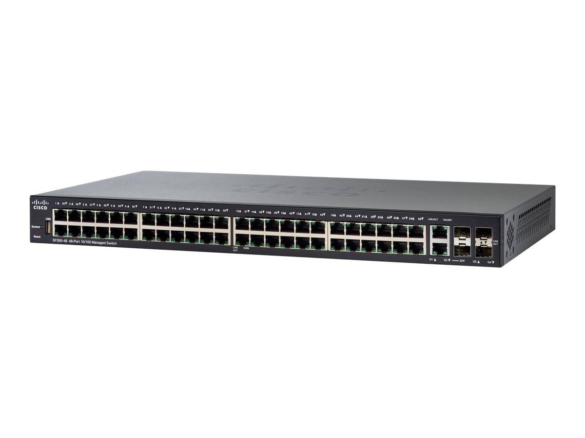 Cisco Small Business SF350-48 - Switch - L3 - managed