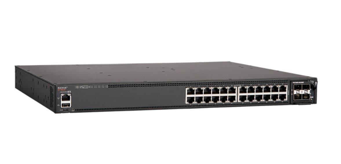 Ruckus ICX 7450-24 - Switch - L3 - managed - 24 x 10/100/1000 + 4 x 10 Gigabit SFP+ (Uplink)