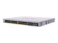 Cisco Business 350 Series CBS350-48NGP-4X - Switch - L3 - managed - 40 x 10/100/1000 (PoE+)