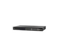 Cisco 550X Series SG550X-24 - Switch - L3 - managed - 24 x 10/100/1000 + 2 x 10 Gigabit SFP+ (Uplink)