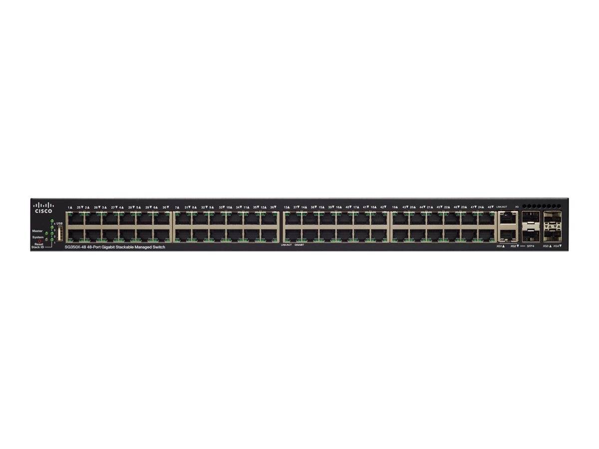 Cisco Small Business SG350X-48 - Switch - managed
