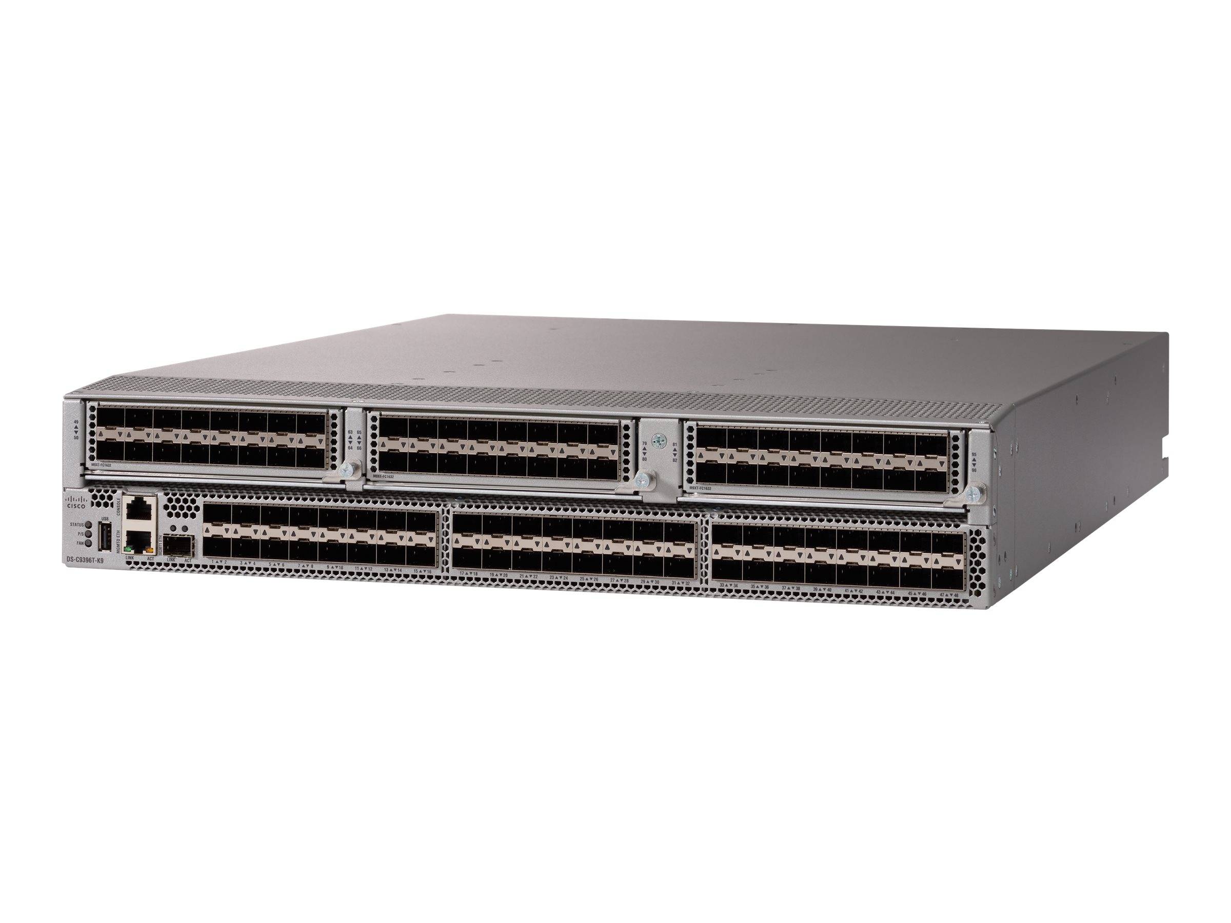 Cisco MDS 9396T - Switch - managed - 48 x 32Gb Fibre Channel SFP+