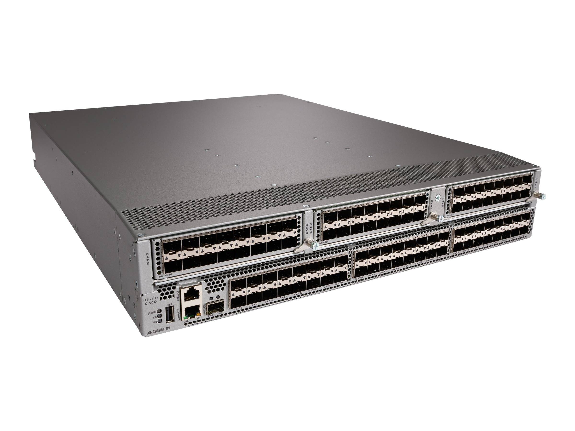 Cisco MDS 9396T - Switch - managed - 48 x 32Gb Fibre Channel SFP+