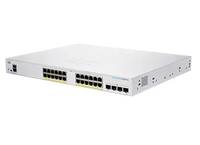 Cisco Business 250 Series CBS250-24FP-4G - Switch - L3 - Smart - 24 x 10/100/1000 (PoE+)
