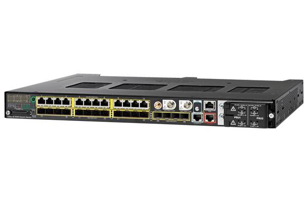 Cisco Industrial Ethernet 5000 Series - Switch - managed - 16 x Gigabit SFP + 12 x 10/100/1000 (PoE+)