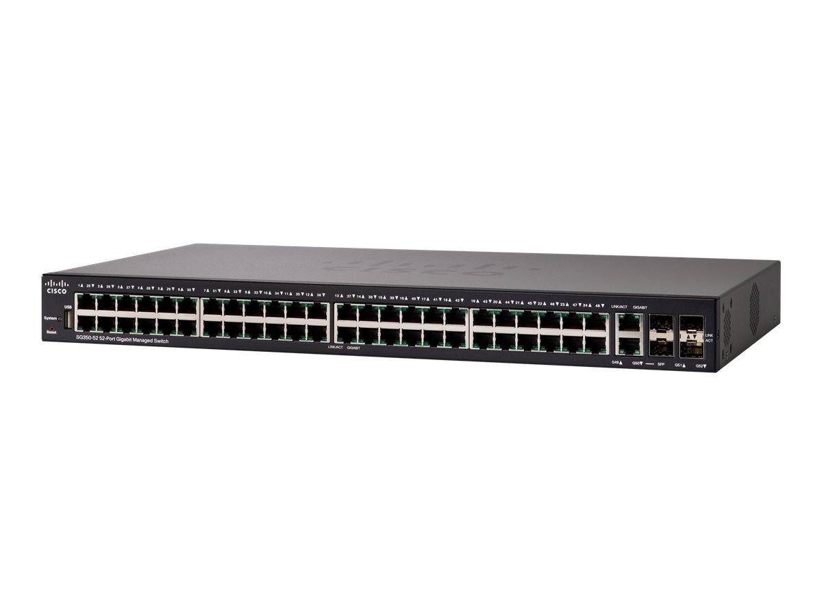 Cisco Small Business SG350-52 - Switch - L3 - managed