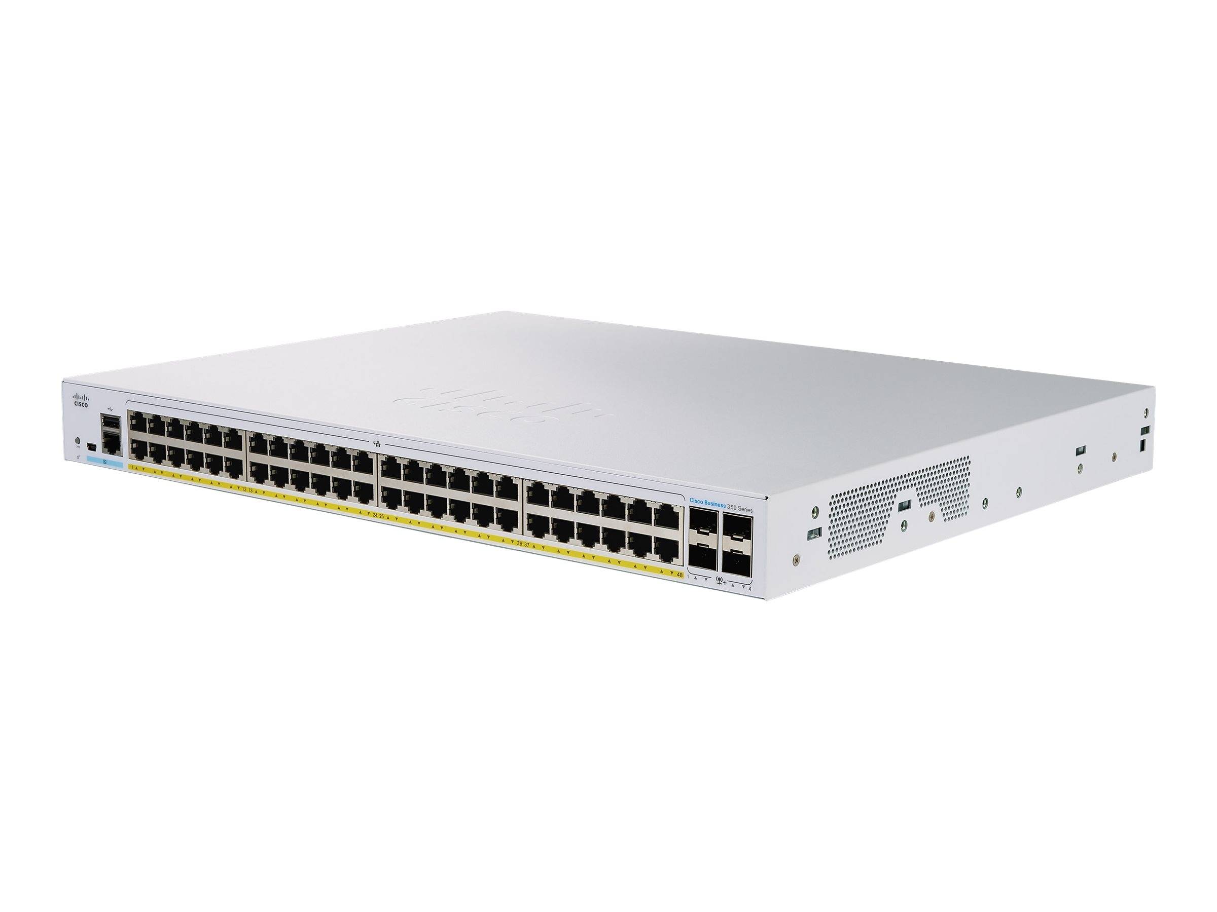 Cisco Business 350 Series 350-48FP-4G - Switch - L3 - managed - 48 x 10/100/1000 (PoE+)
