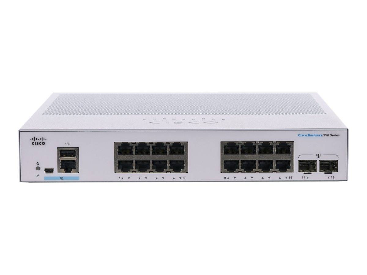 Cisco Business 350 Series 350-16T-E-2G - Switch