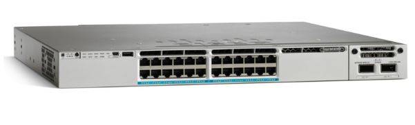Cisco Catalyst 3850-24U-E - Switch - L3 - managed - 24 x 10/100/1000 (UPOE)