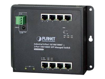 PLANET WGS-4215-8T2S - Switch - managed - 8 x 1000Base-T + 2 x SFP