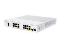 Cisco Business 350 Series 350-16P-2G - Switch - L3 - managed - 16 x 10/100/1000 (PoE+)