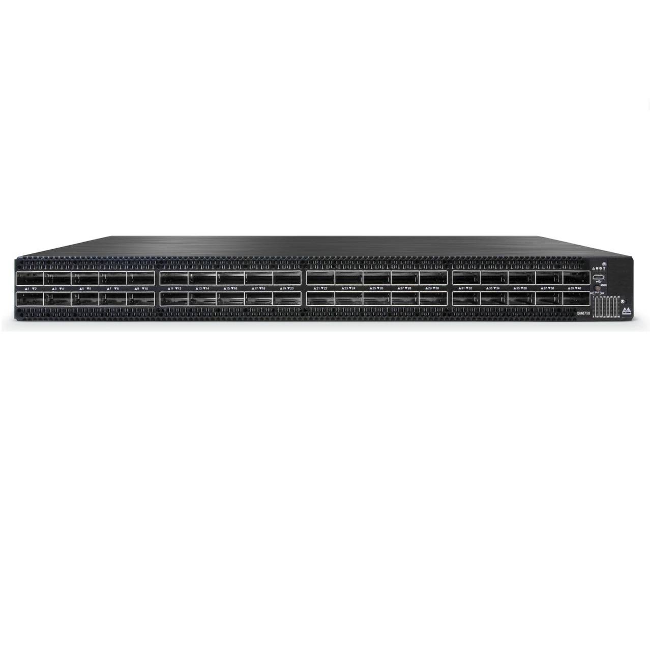 Mellanox Quantum QM8790 - Switch - Smart - 40 x HDR InfiniBand QSFP56