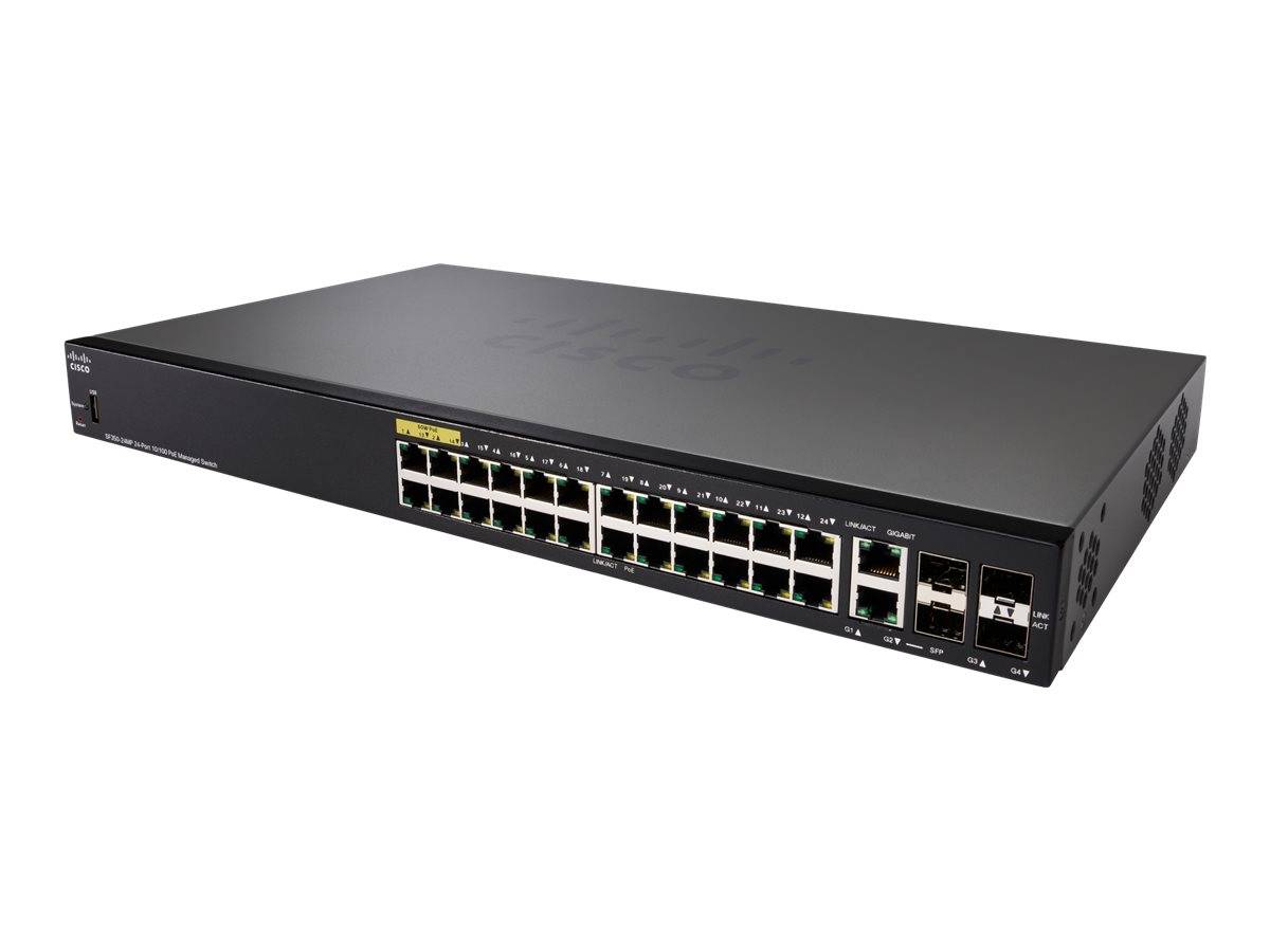 Cisco Small Business SF350-24MP - Switch - L3 - managed - 24 x 10/100 (PoE+)