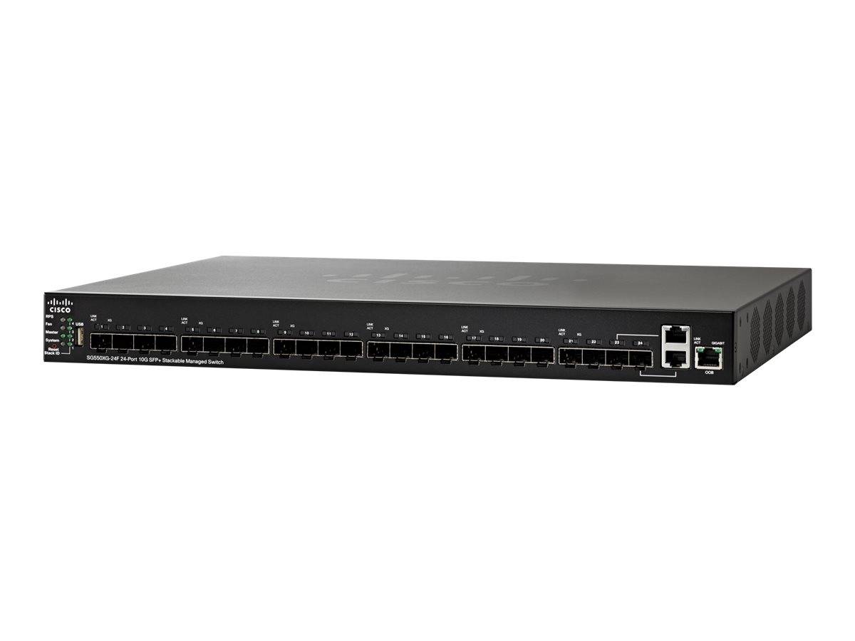 Cisco 550X Series SG550XG-24F - Switch - L3 - managed