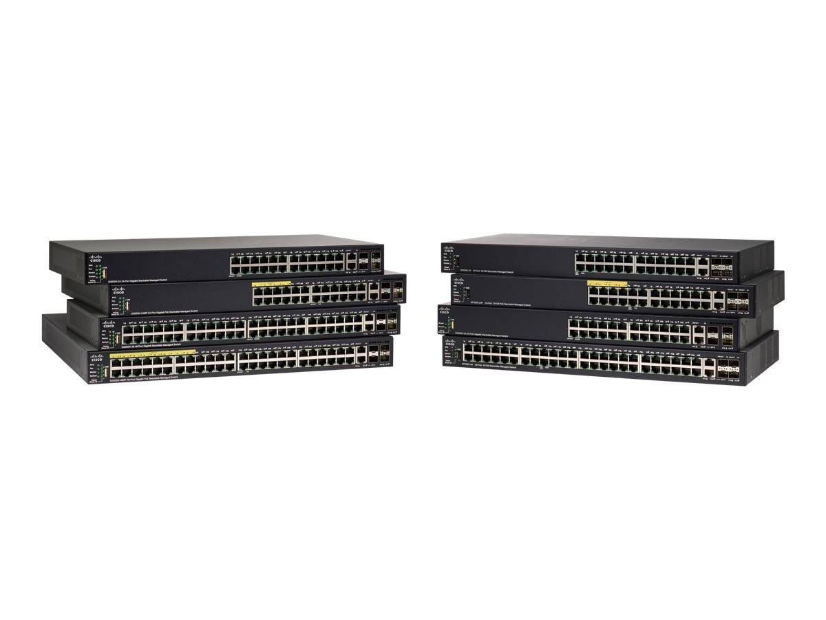 Cisco 550X Series SG550X-24MP - Switch - L3 - managed - 24 x 10/100/1000 (PoE+)
