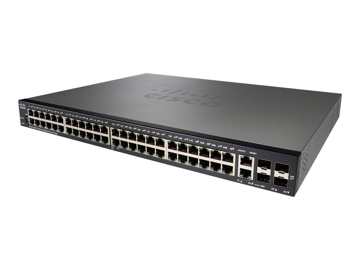 Cisco 250 Series SF250-48HP - Switch - Smart - 48 x 10/100 (PoE+)