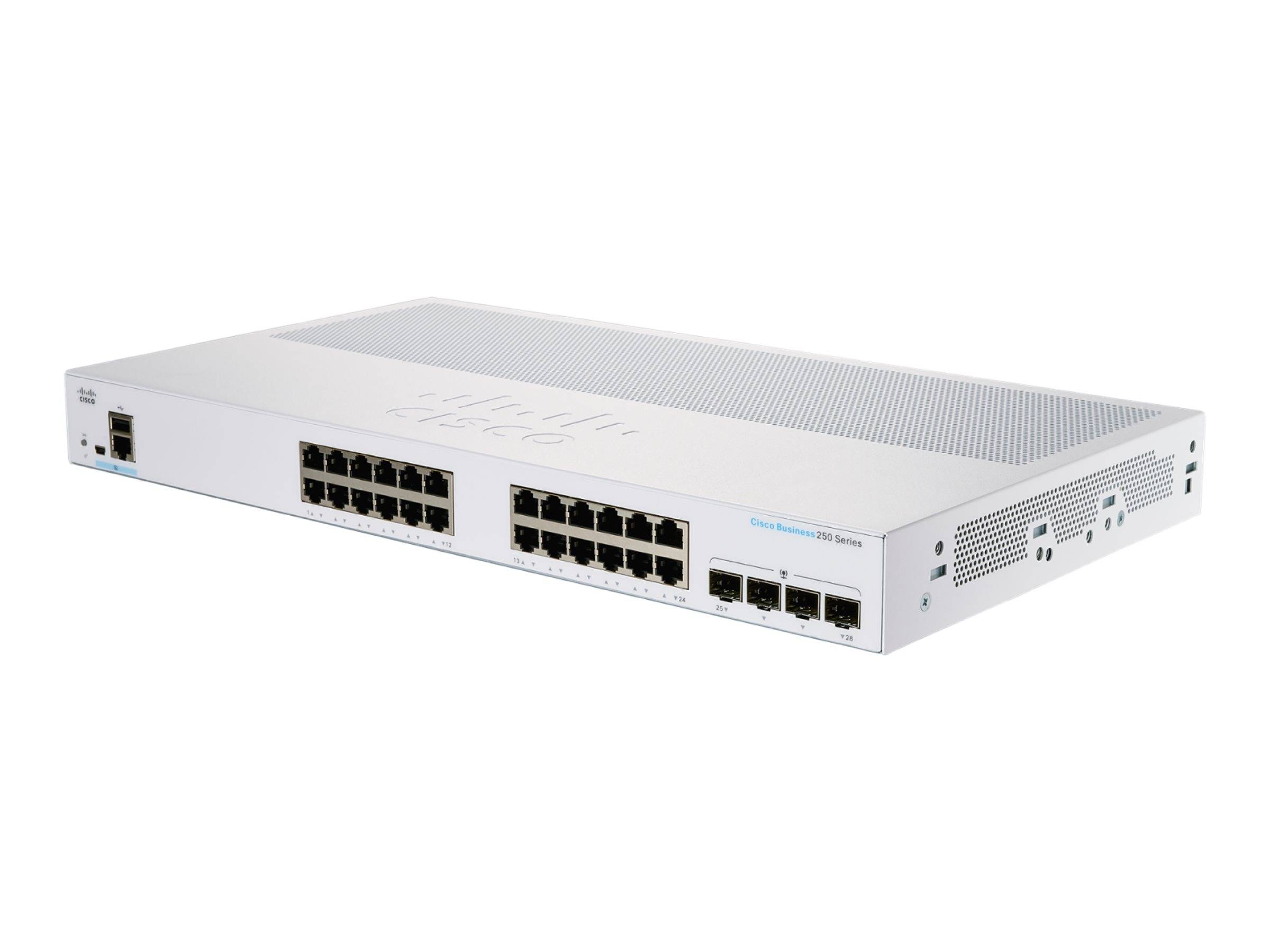 Cisco Business 250 Series CBS250-24PP-4G - Switch - L3 - Smart - 24 x 10/100/1000 (PoE+)
